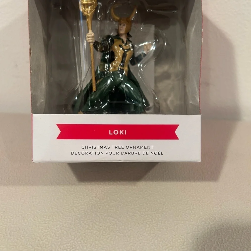 Hallmark Marvel Avengers Loki Christmas Tree Ornament NWT